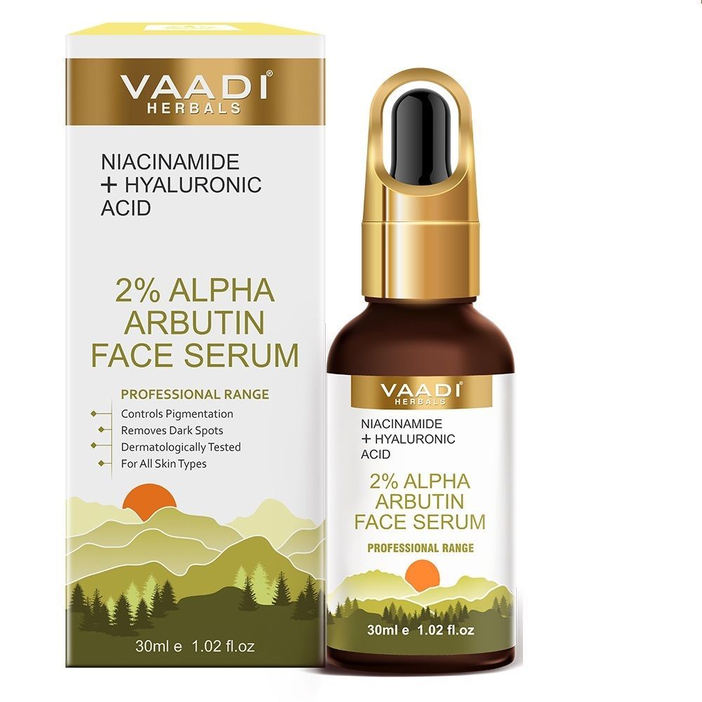 2% Alpha Arbutin Face Serum With Niacinamide & Hyaluronic Acid