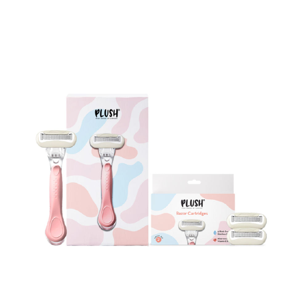 5-Blade Body Razor With Aloe Strip & Vitamin E For Smooth Shave