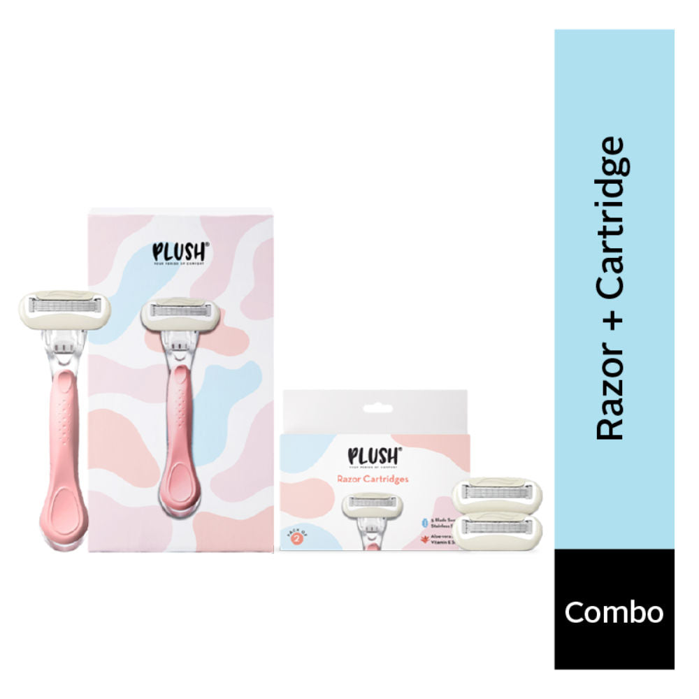 5-Blade Body Razor With Aloe Strip & Vitamin E For Smooth Shave