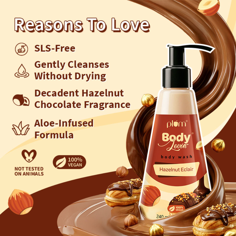 BodyLovin' Hazelnut Eclair Body Wash | 240ml