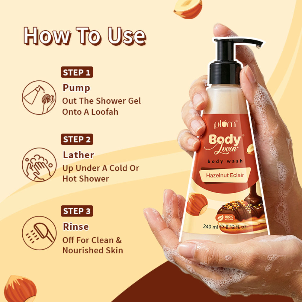 BodyLovin' Hazelnut Eclair Body Wash | 240ml