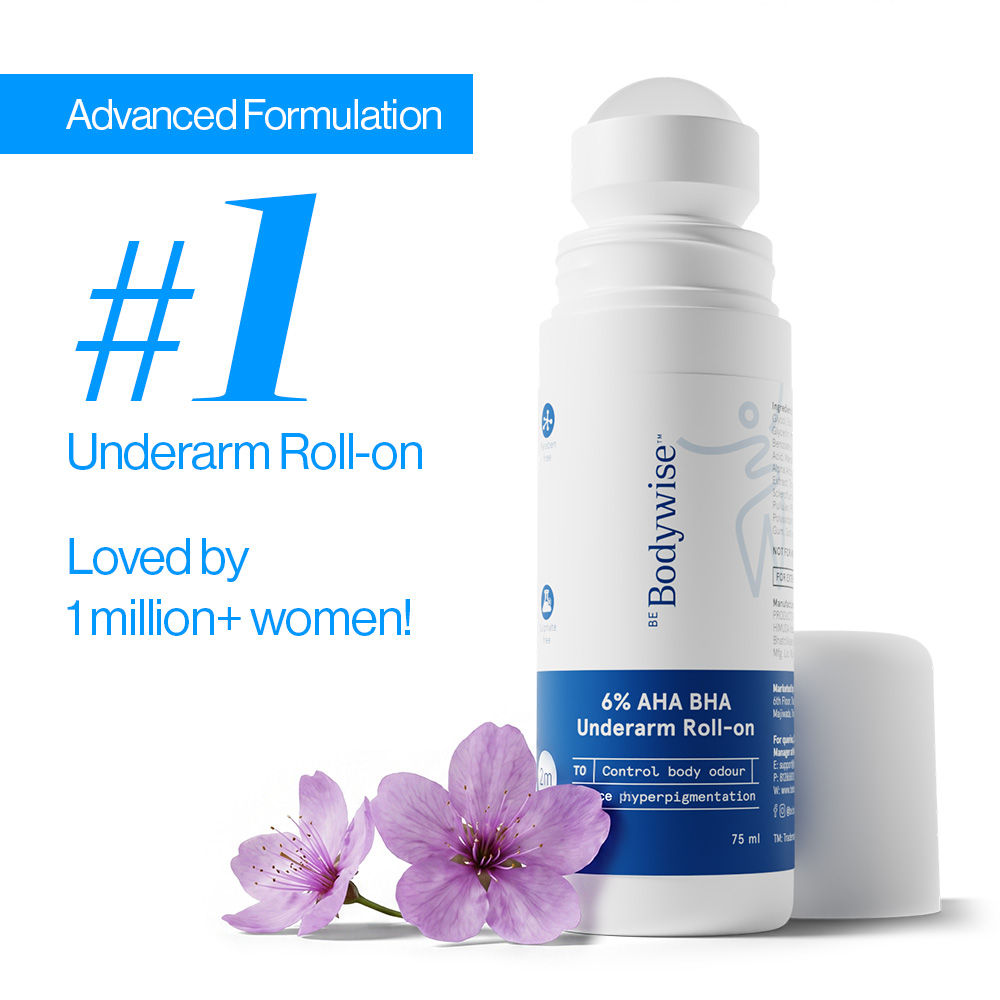 6% AHA BHA Advanced Underarm Roll On - 75ml