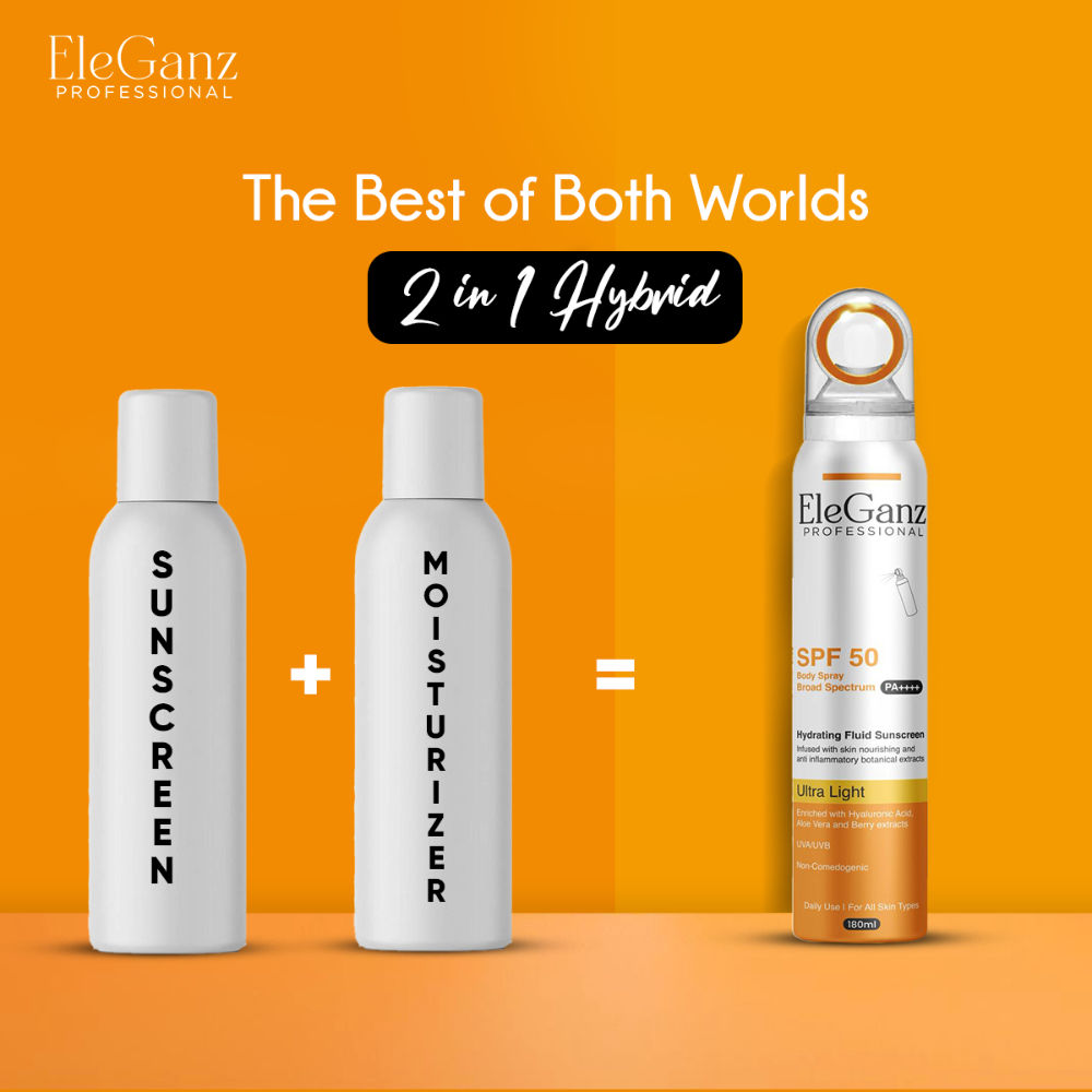 Hydrating Sunscreen Spray SPF 50 PA++++ With Hyaluronic Acid, Aloe Vera Extract
