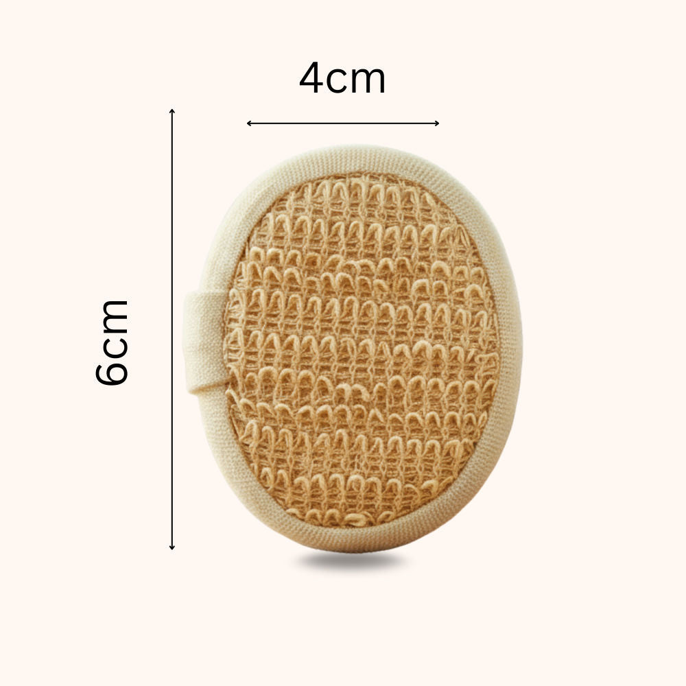 Exfoliating Bath Loofah Pad Gentle Body Scrubber For Men & Women