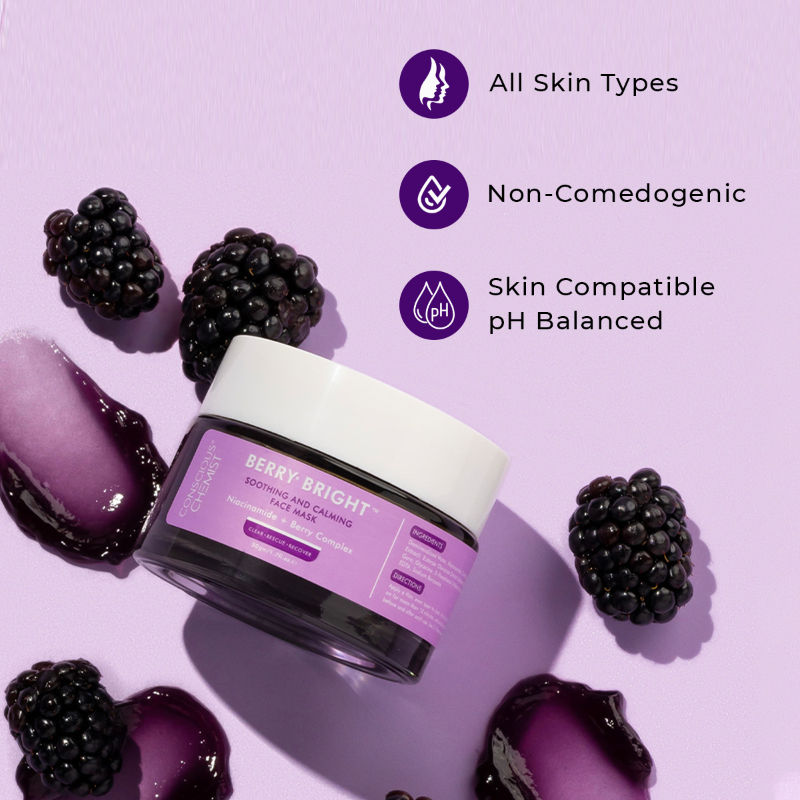 Berry Bright Soothing & Calming Face Mask