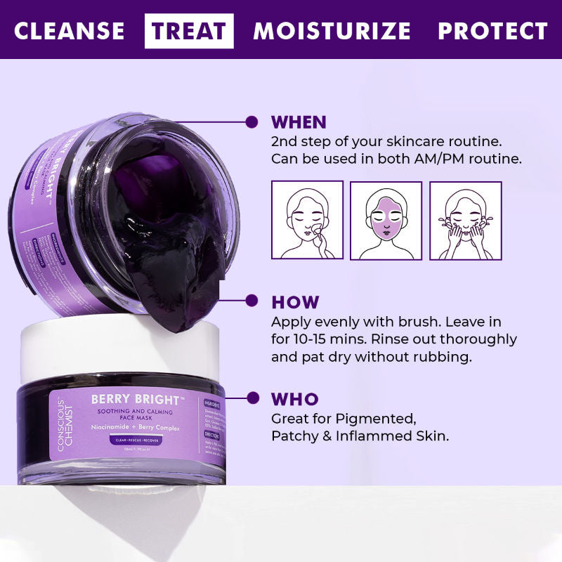 Berry Bright Soothing & Calming Face Mask