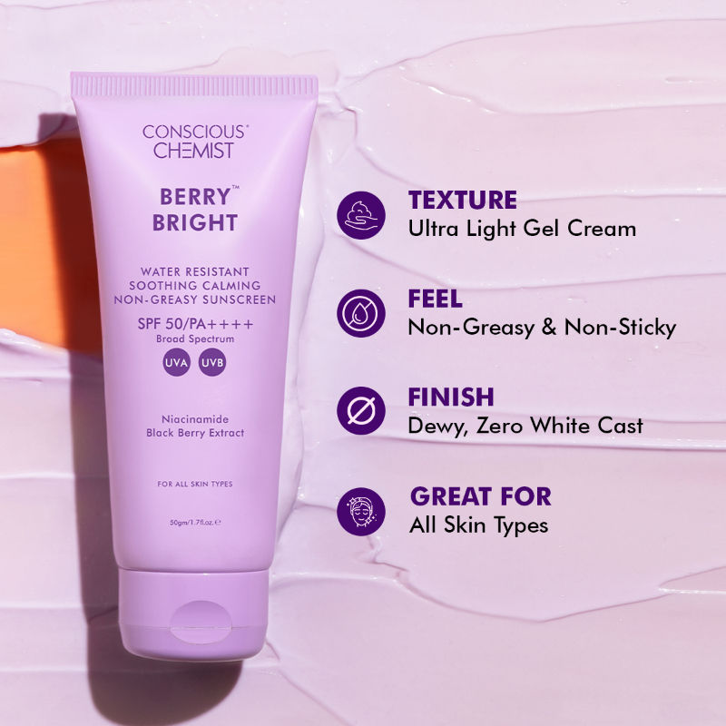 Niacinamide Sunscreen SPF 50 PA++++ With Water Resistant & No White Cast