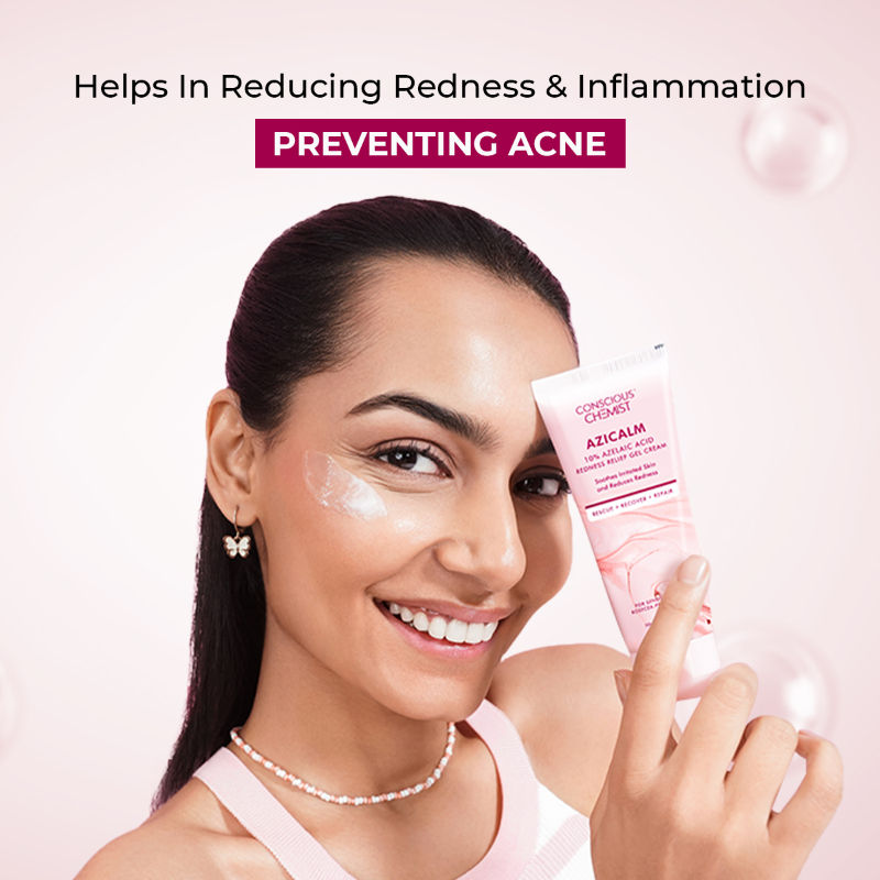 10% Azelaic Acid Gel Cream For Redness Relief & Acne Treatment