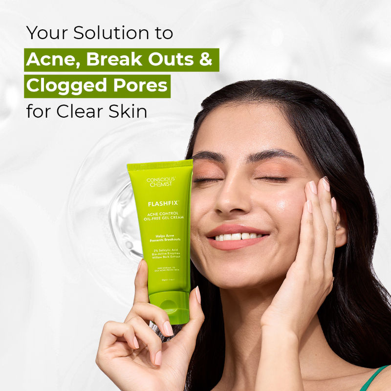 Flashfix Acne Spot Corrector Face Cream With 2% Salicylic Acid & Bio-Actives