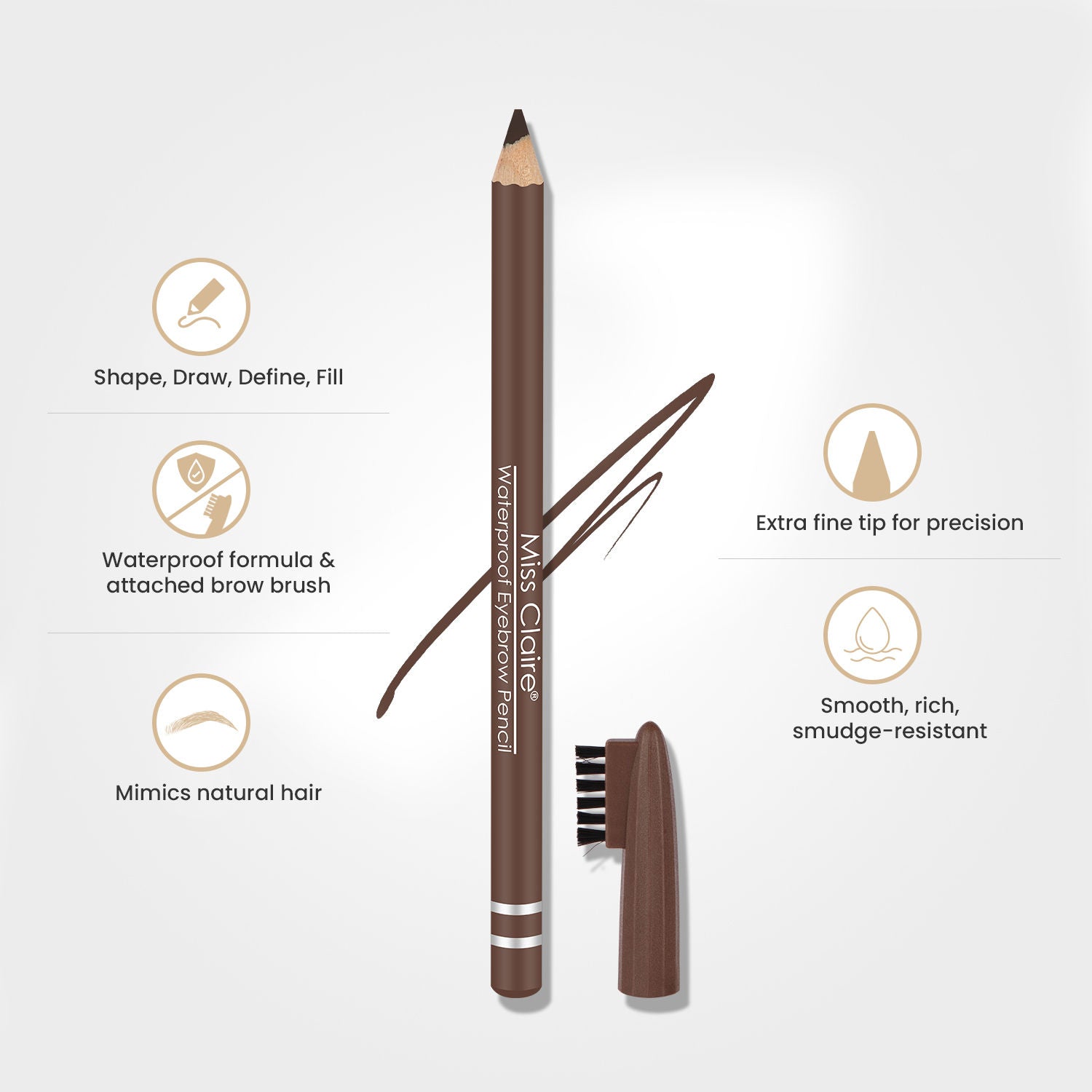 Waterproof Eyebrow Pencil