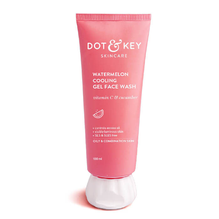 Watermelon & Vitamin C SuperGlow Gel Face Wash For Glowing Skin & Spots Reduction