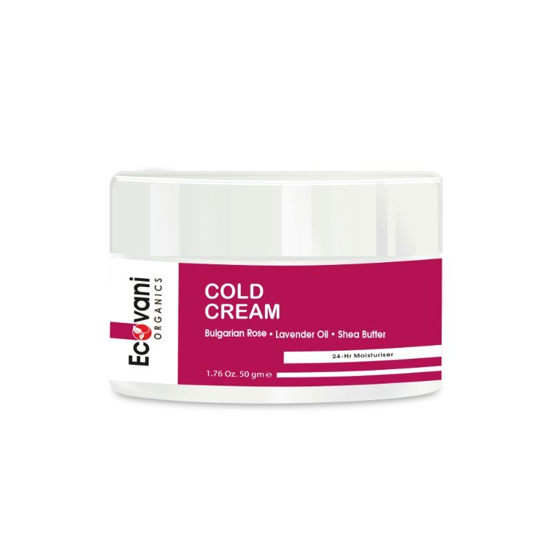 Organics Moisturizing Cold Cream For Glowing Skin - 50 g
