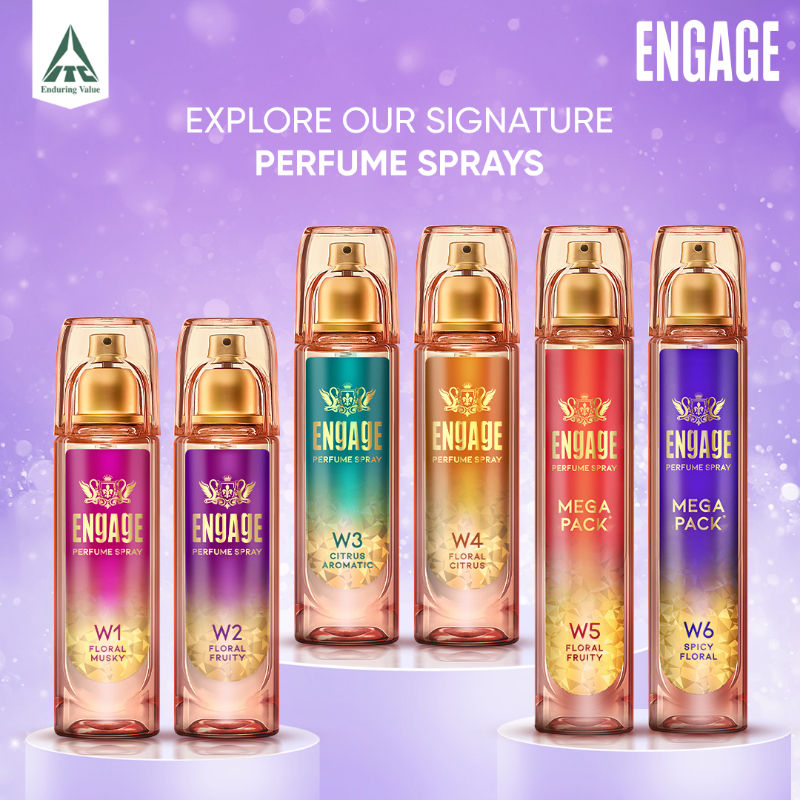 W2 Perfume Spray For Women, Floral & Fruity, Skin Friendly, Long-Lasting
