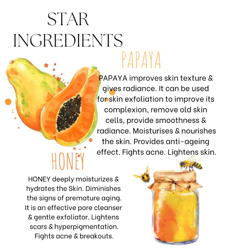 Papaya Honey Face Wash