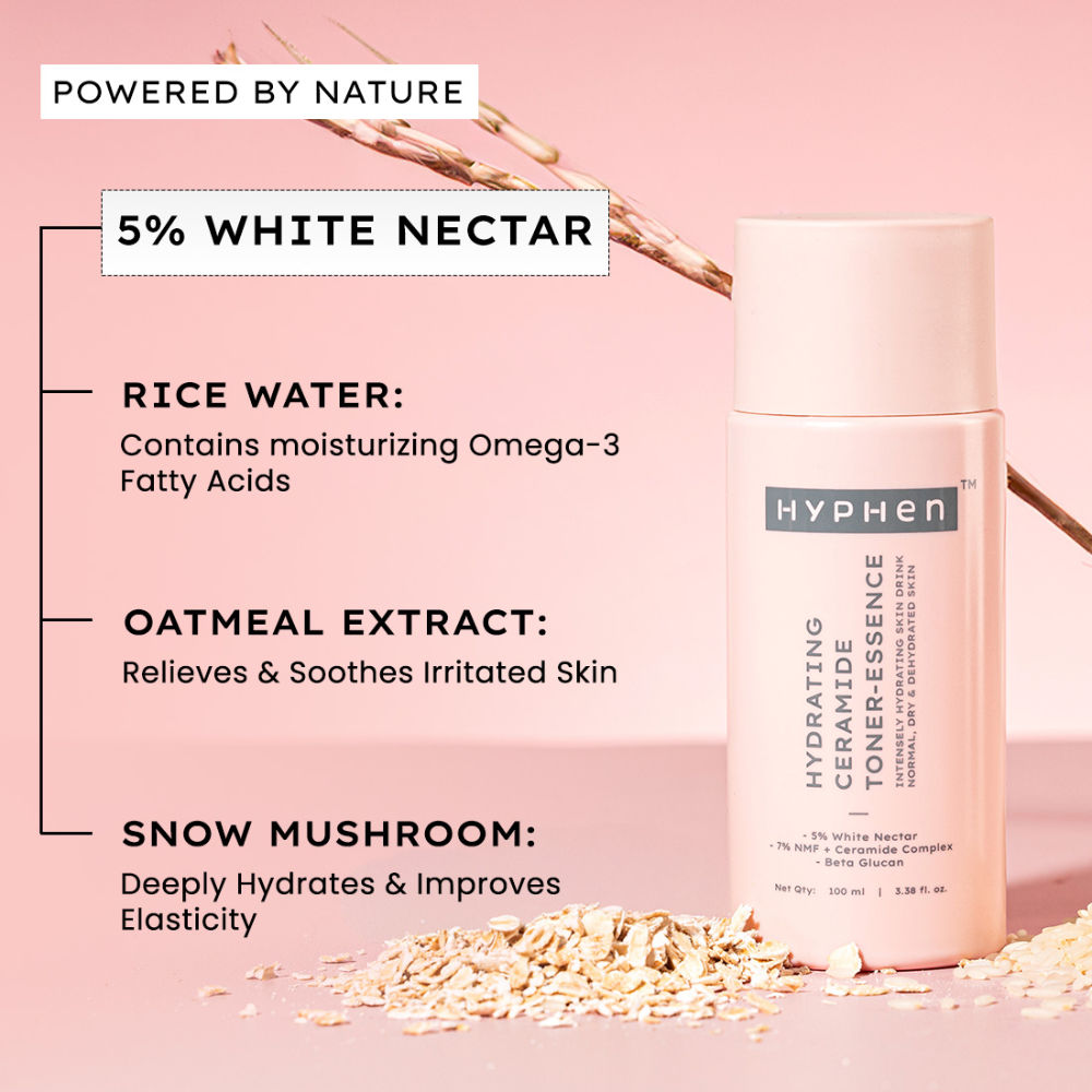 7% Ceramides-NMF Face Toner Essence | 5% Glass Skin Blend with Rice Water-100ml