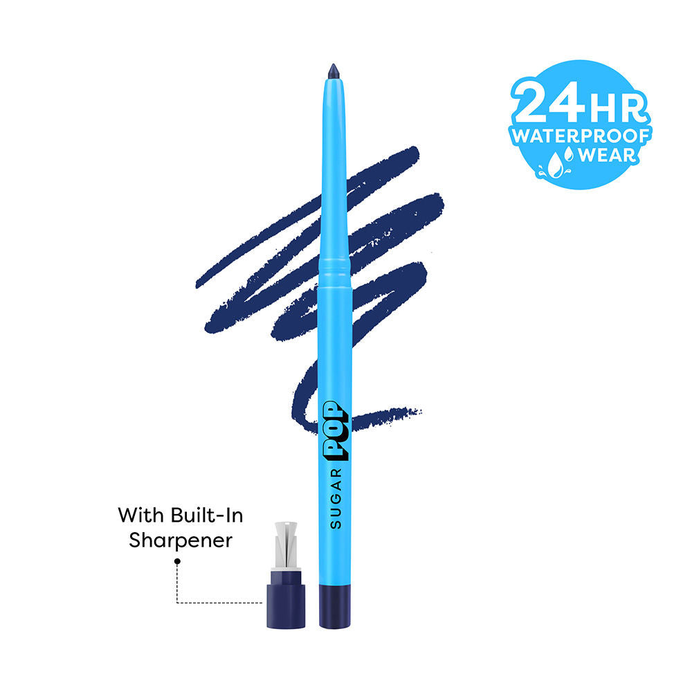 24Hr Longwear Kajal Smudgeproof Intense Matte Finish Vitamin E - 02 Blue
