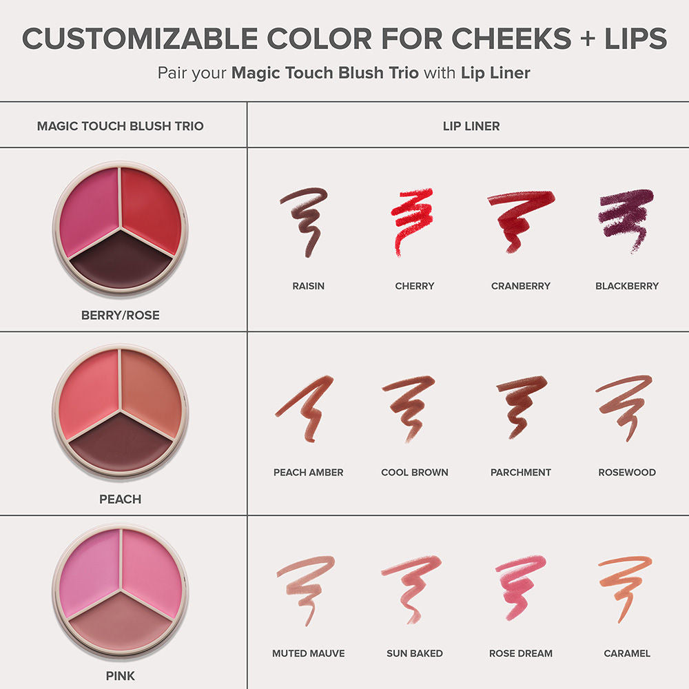 Magic Touch Blush Trio