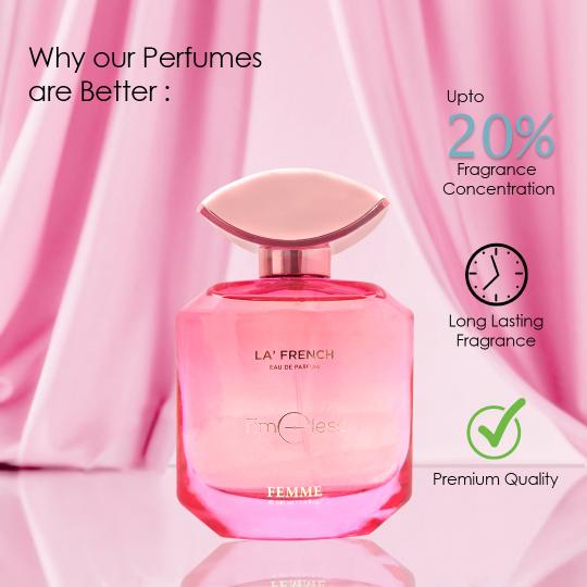 Timeless Long Lasting Luxury Premium Floral Fragrance Perfume