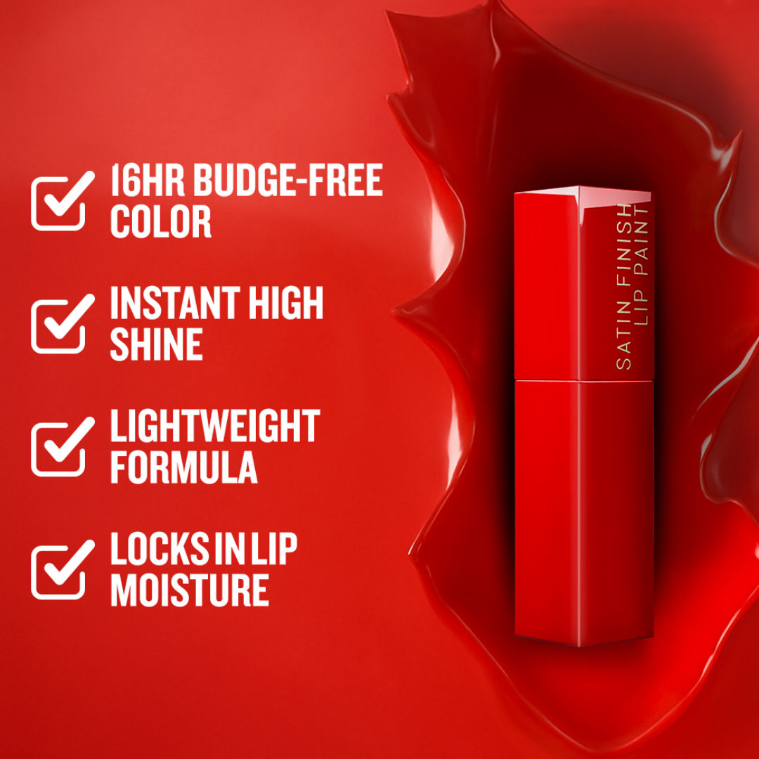Essential Satin Finish Lip Paint