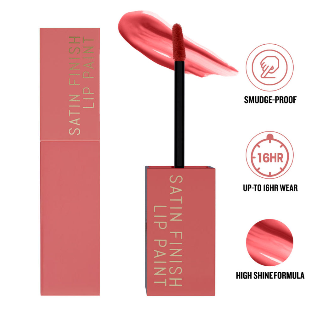 Essential Satin Finish Lip Paint - Soft Clay