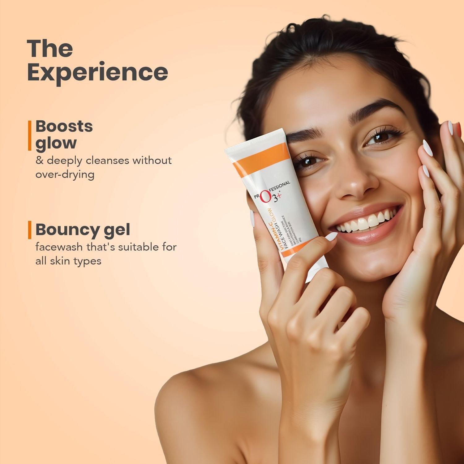 Vitamin C Face Wash Glow For Daily Brightening & Gentle Cleansing