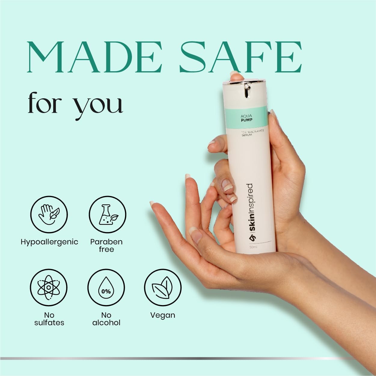 Aqua Pump 10% Niacinamide Face Serum