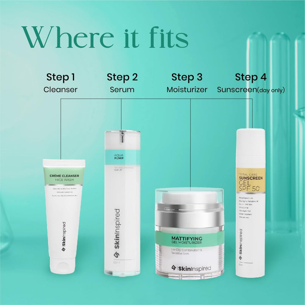 Aqua Pump 10% Niacinamide Face Serum