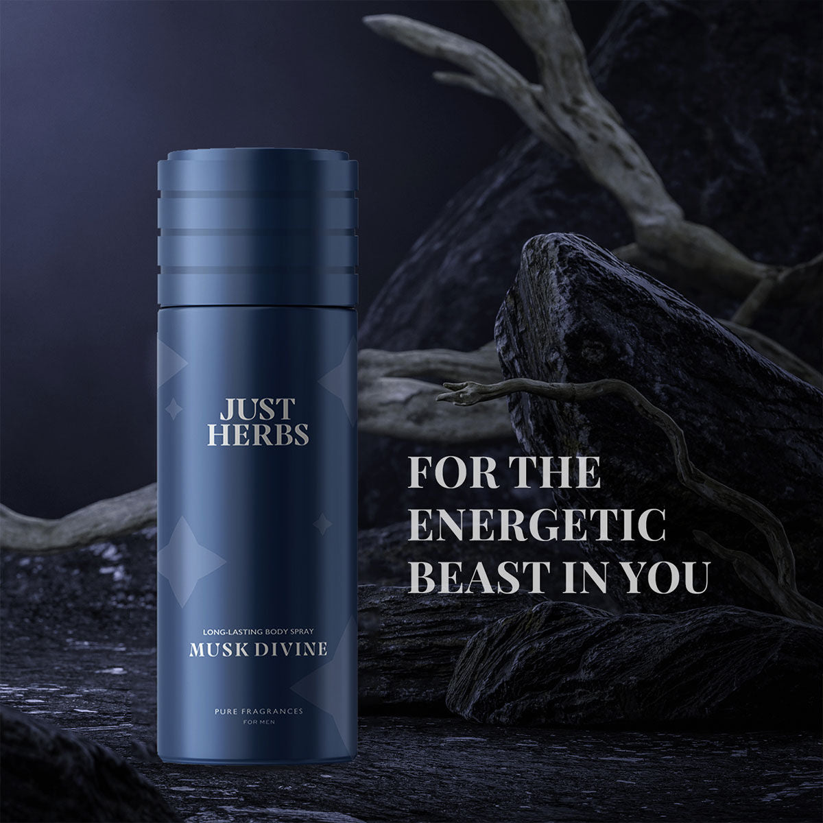 Long Lasting & Refreshing Deodorant And Body Spray - Musk Divine