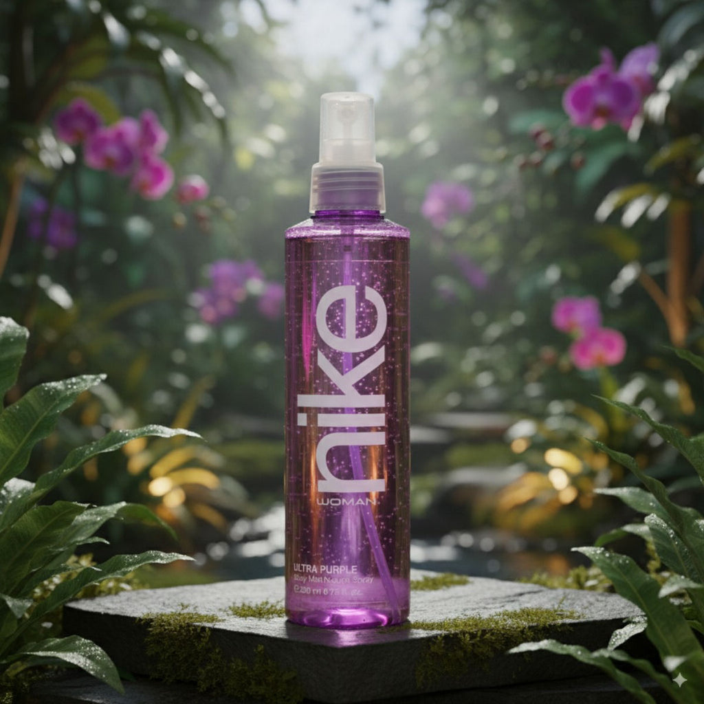 Woman Ultra Purple Body Mist Natural Spray