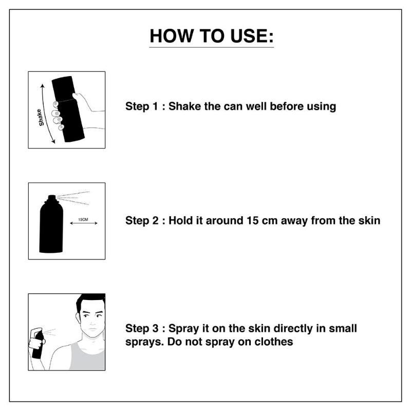 Bleu, Long-Lasting Body Perfume for Men