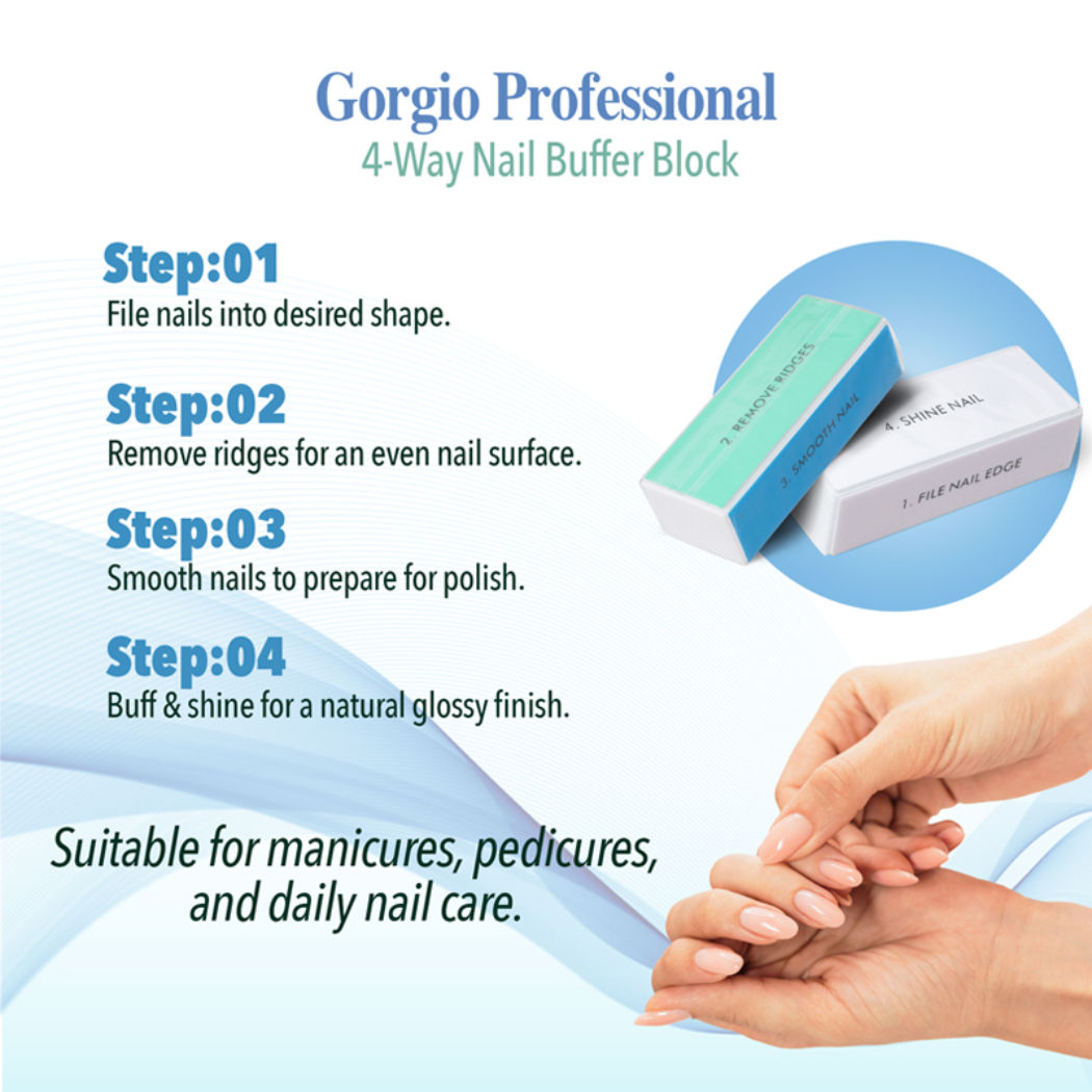 Nail Buffer GNB0101 (Colour/Design May Vary)