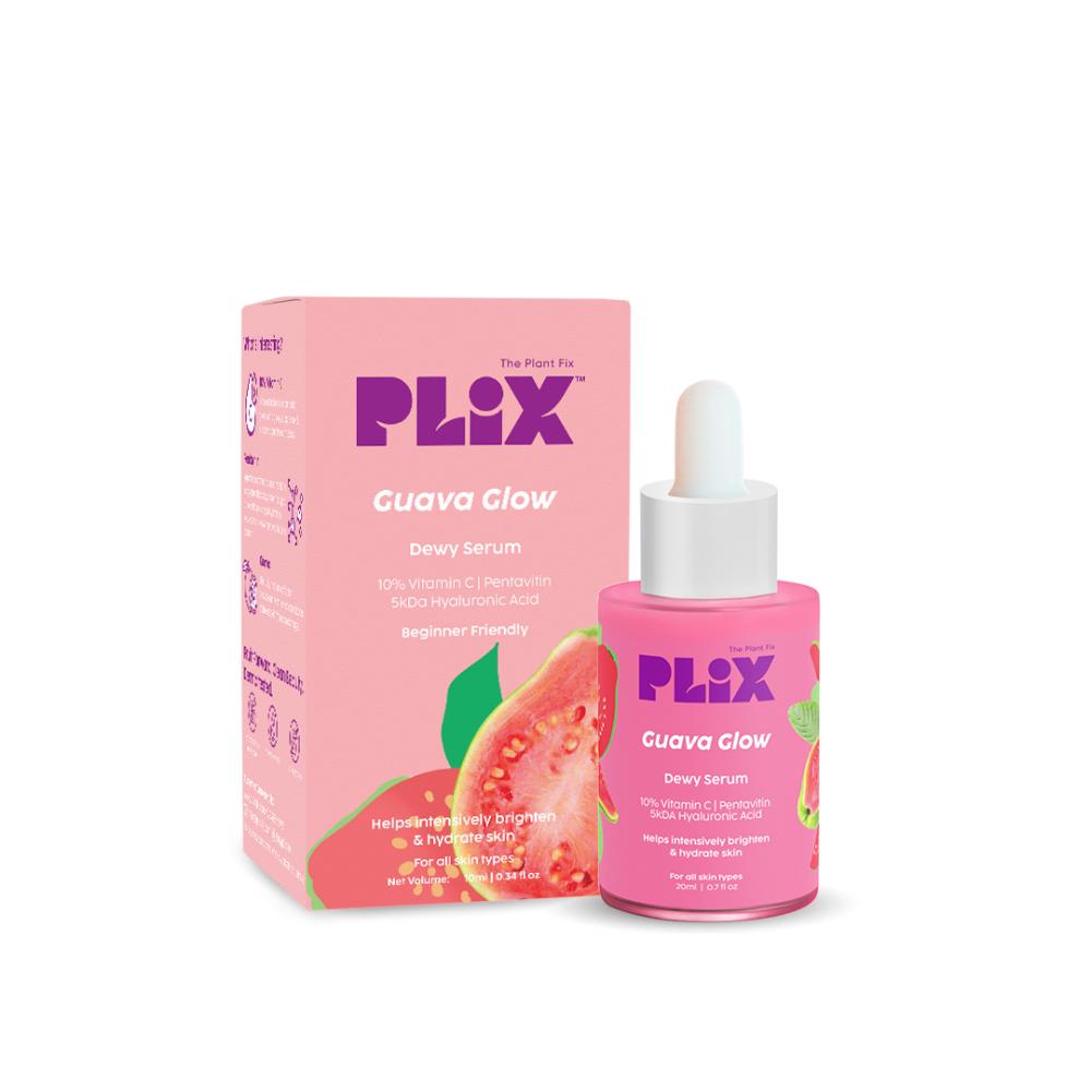 10% Vitamin C Guava Face Serum for Skin Brightening & Even tone with Hyaluronic acid & Pentavitin