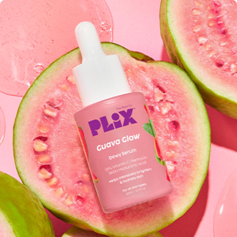 10% Vitamin C Guava Face Serum for Skin Brightening & Even tone with Hyaluronic acid & Pentavitin