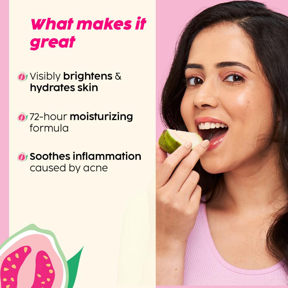 10% Vitamin C Guava Face Serum for Skin Brightening & Even tone with Hyaluronic acid & Pentavitin