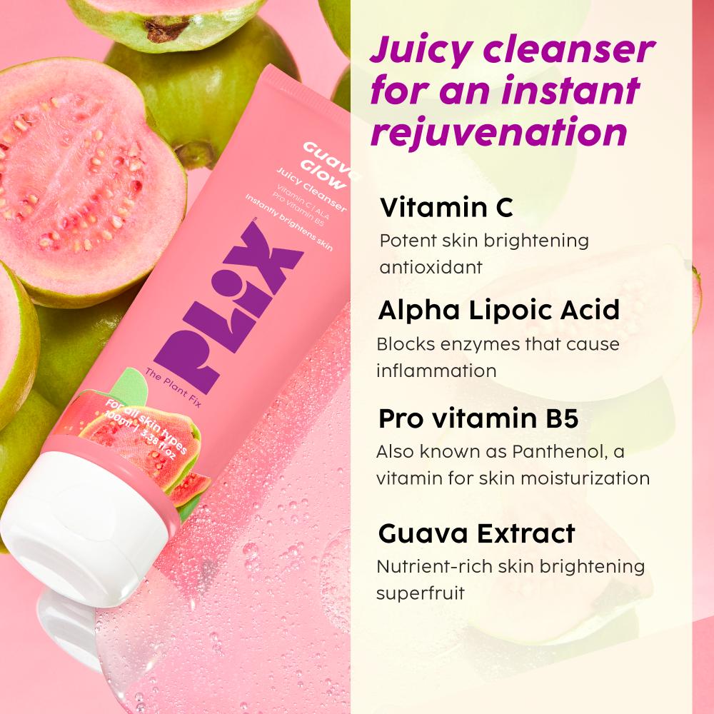 Vitamin C Face Wash Cleanser For Skin Brightening, Pro Vit B5 & Alpha Lipoic Acid For Skin Glow