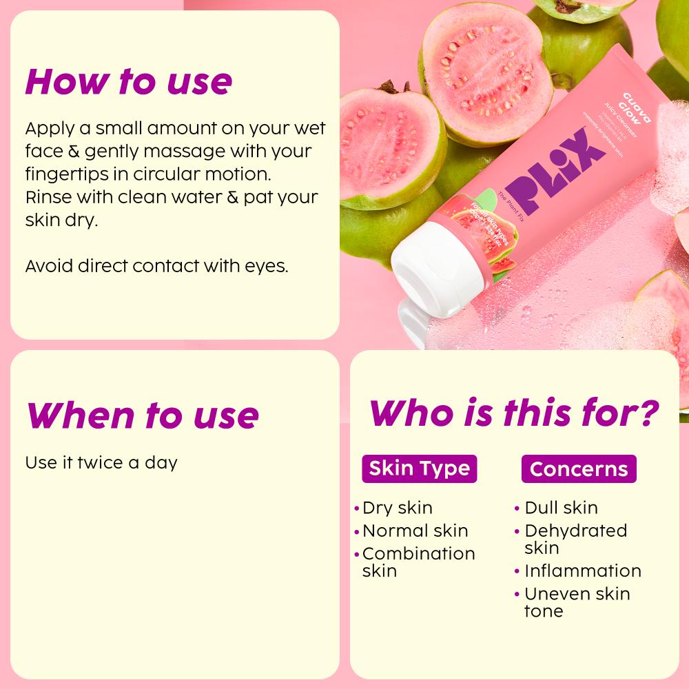 Vitamin C Face Wash Cleanser For Skin Brightening, Pro Vit B5 & Alpha Lipoic Acid For Skin Glow