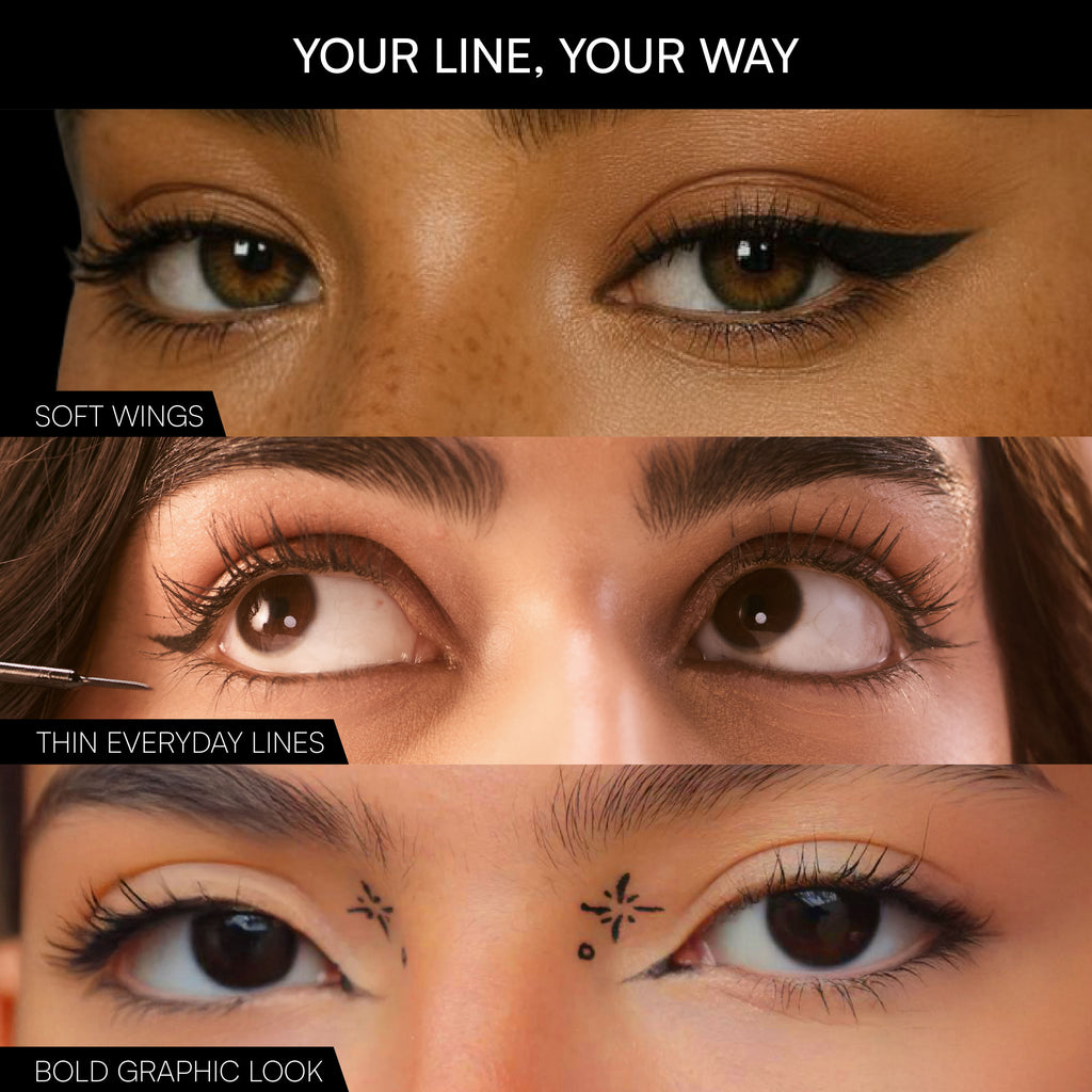 Lunation Eyeliner, Smudgeproof, Waterproof, Lasts Upto 24Hr - Space Black