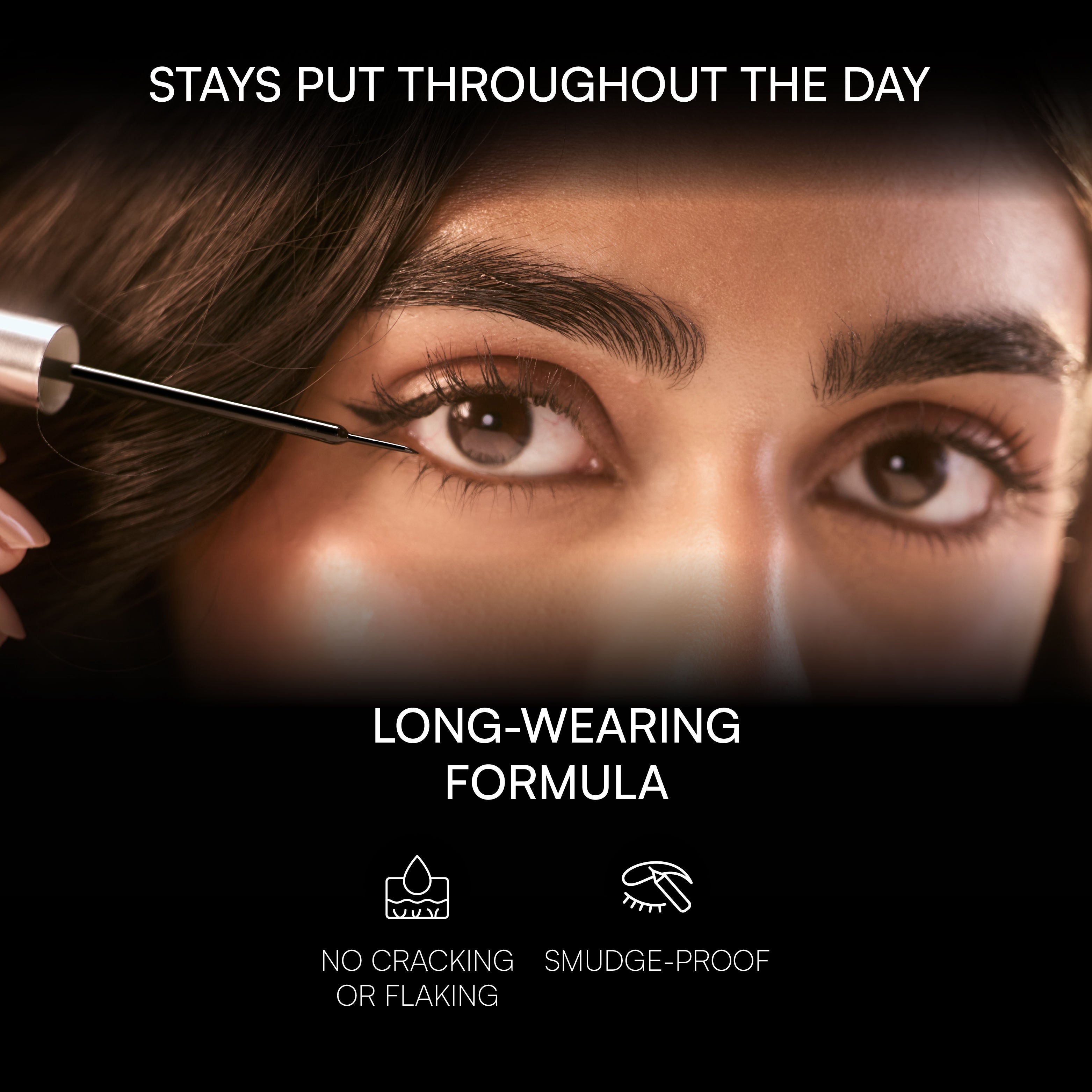 Lunation Eyeliner, Smudgeproof, Waterproof, Lasts Upto 24Hr - Space Black