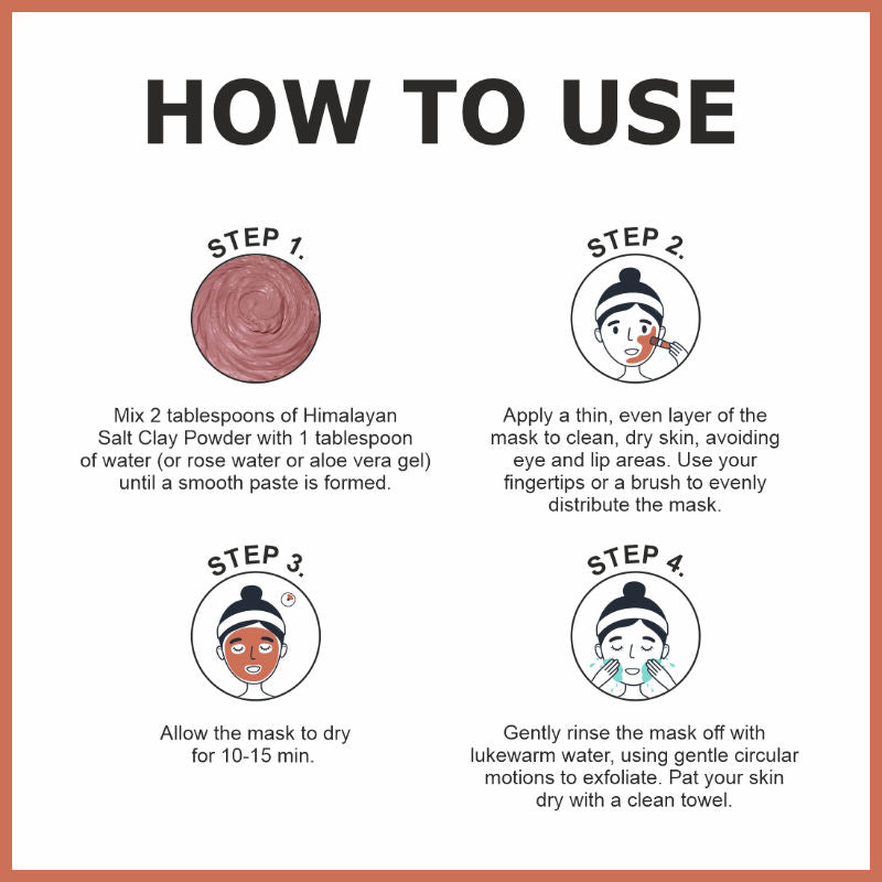 Himayalyan Pink Salt Clay Mask