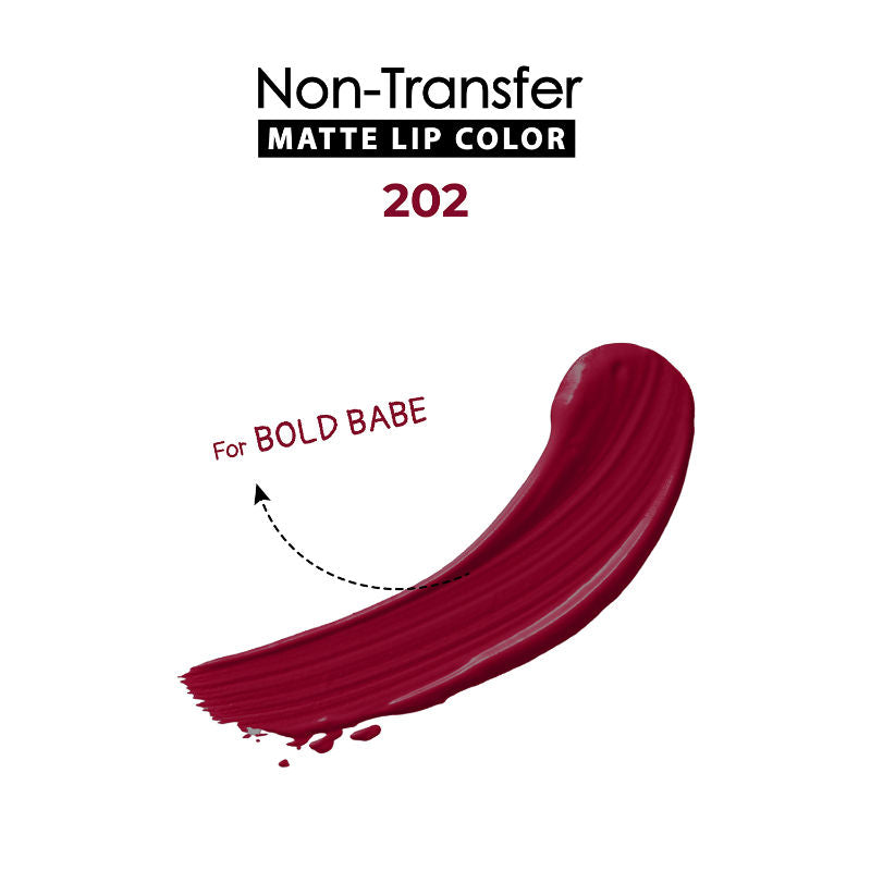 Non Transfer Matte Lip Color