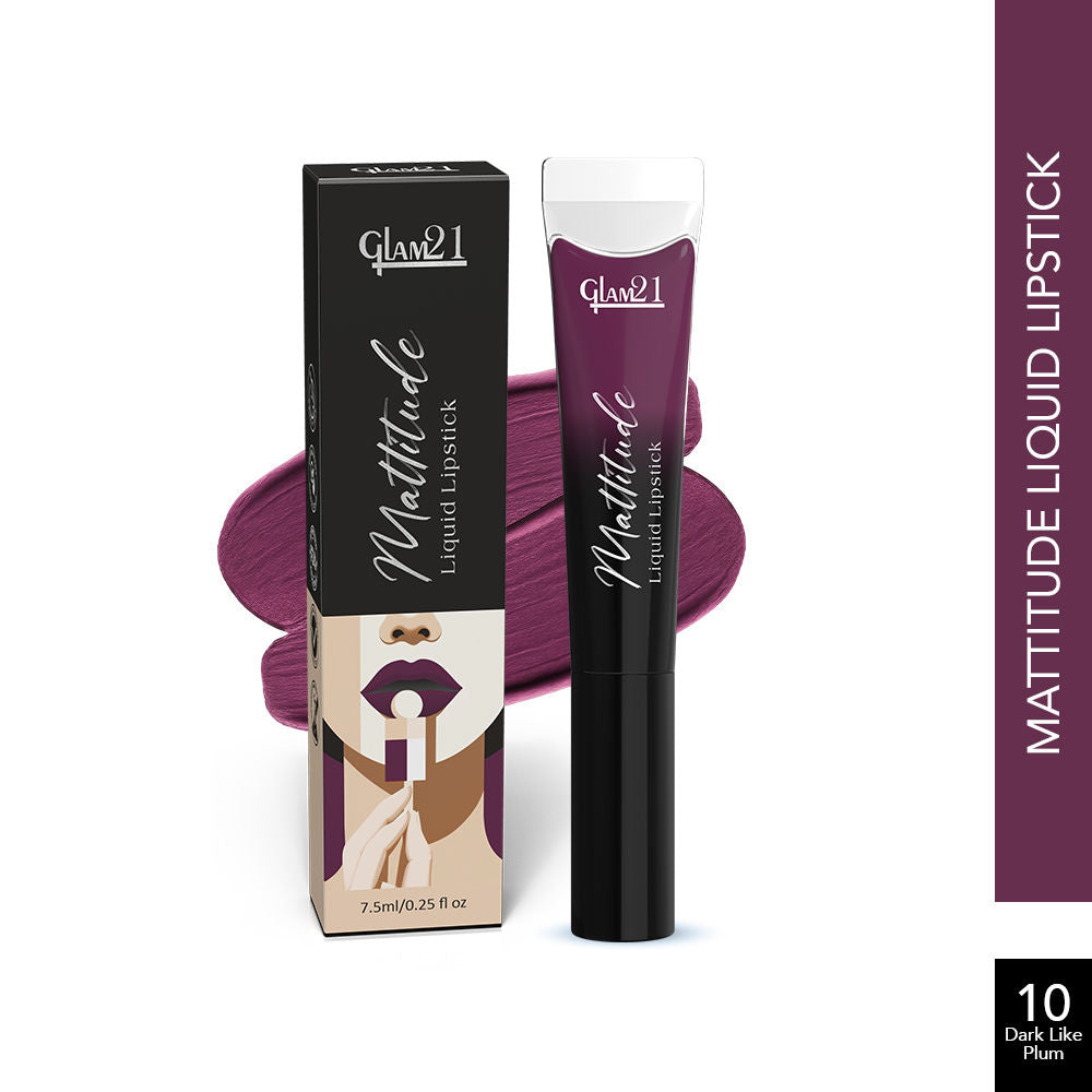 Mattitude Liquid Matte Lipstick - Dark Like Plum