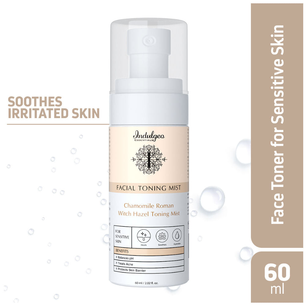 Chamomile Roman Witch Hazel Toning Mist/Toner For Sensitive Skin