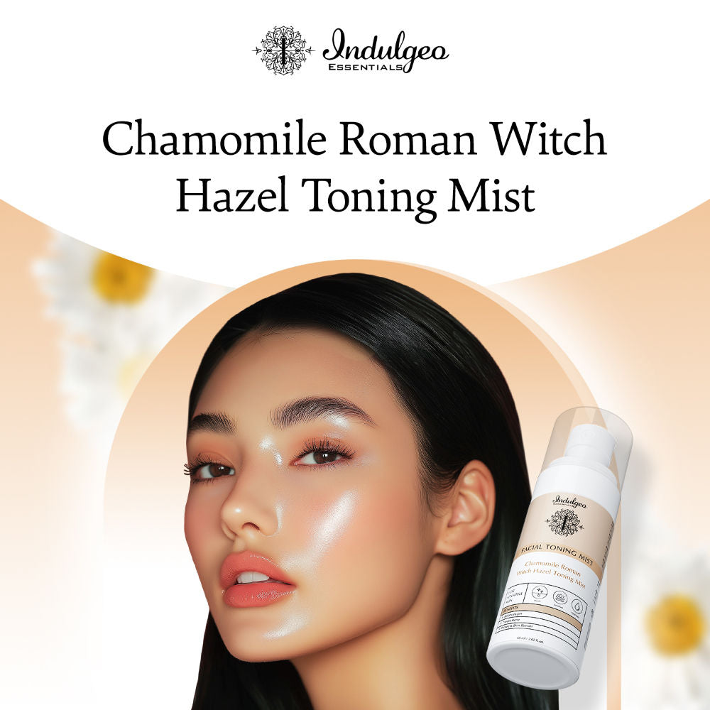 Chamomile Roman Witch Hazel Toning Mist/Toner For Sensitive Skin