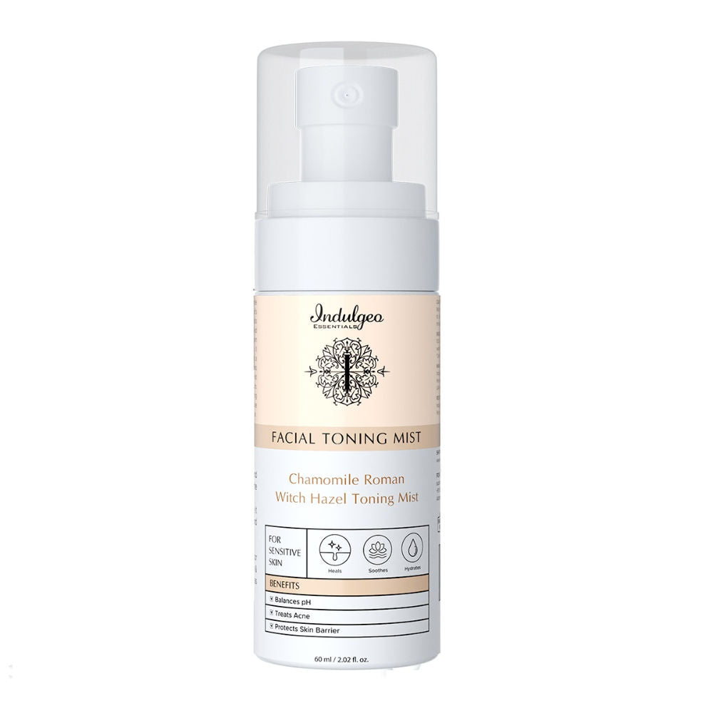 Chamomile Roman Witch Hazel Toning Mist/Toner For Sensitive Skin