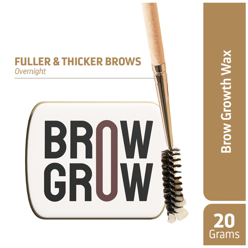 Brow Grow - Brow Growth Enhancer with 2 Spoolies - Promotes Eyebrow Growth