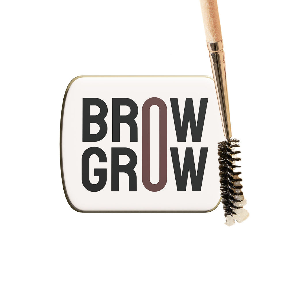 Brow Grow - Brow Growth Enhancer with 2 Spoolies - Promotes Eyebrow Growth