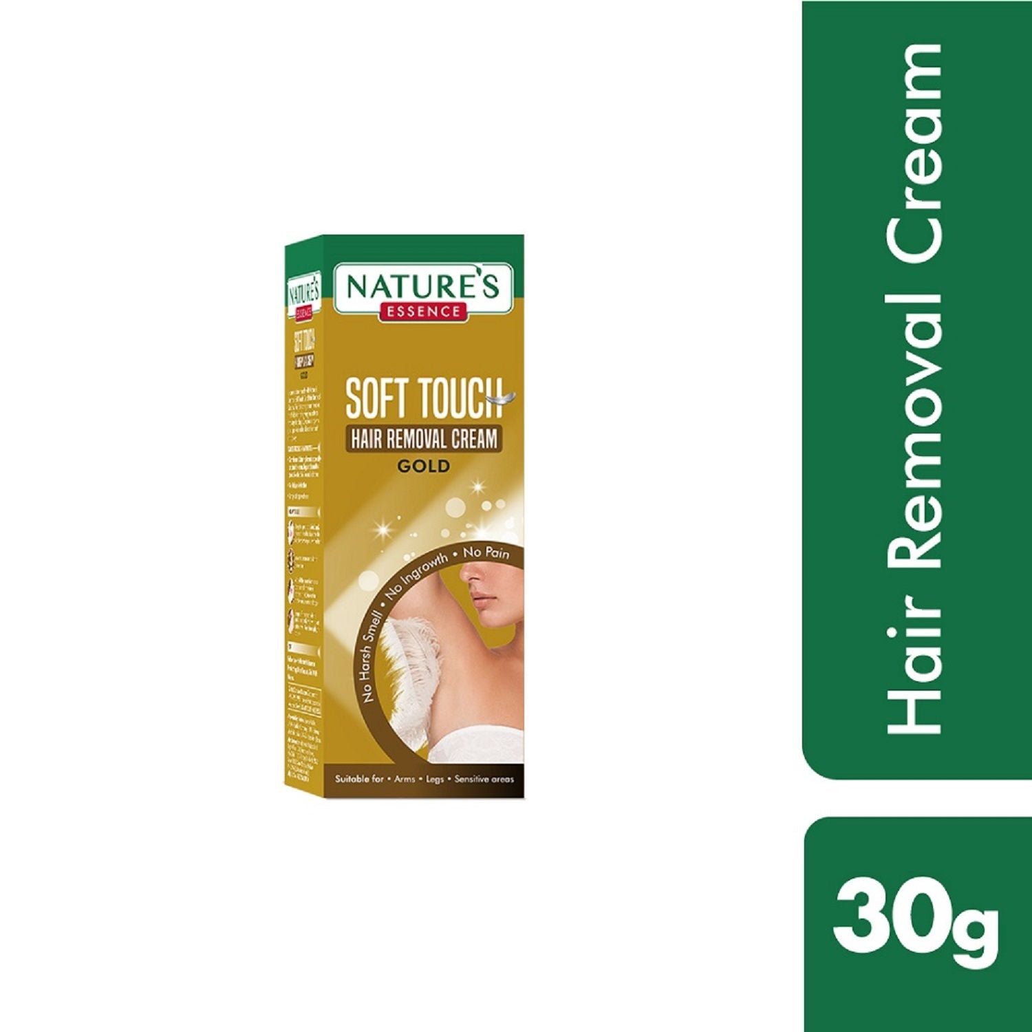 Soft Touch Hair Removal Cream Gold For All Skin Types - 30 g