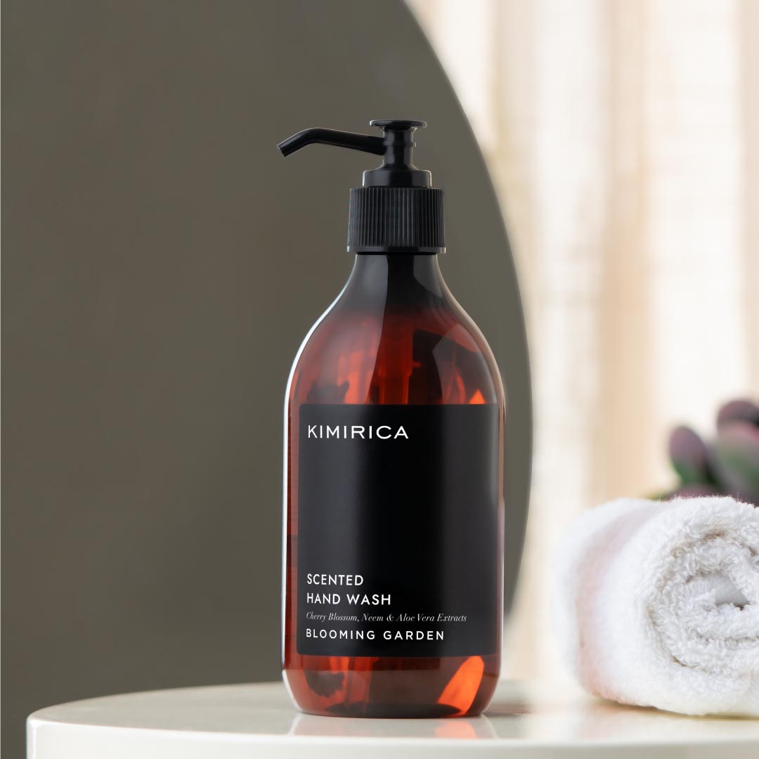 Blooming Garden Scented Hand Wash With Cherry Blossom & Aloe Vera, Soft On Hands