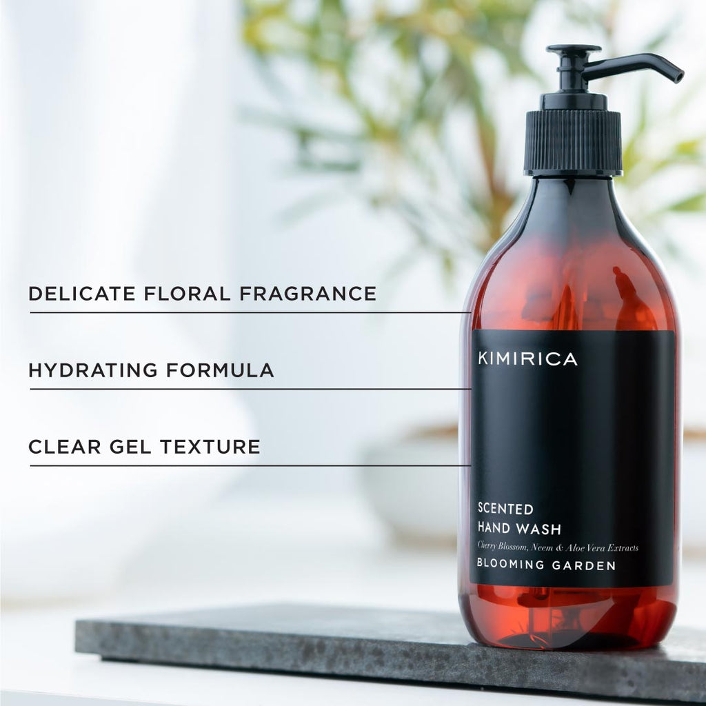 Blooming Garden Scented Hand Wash With Cherry Blossom & Aloe Vera, Soft On Hands