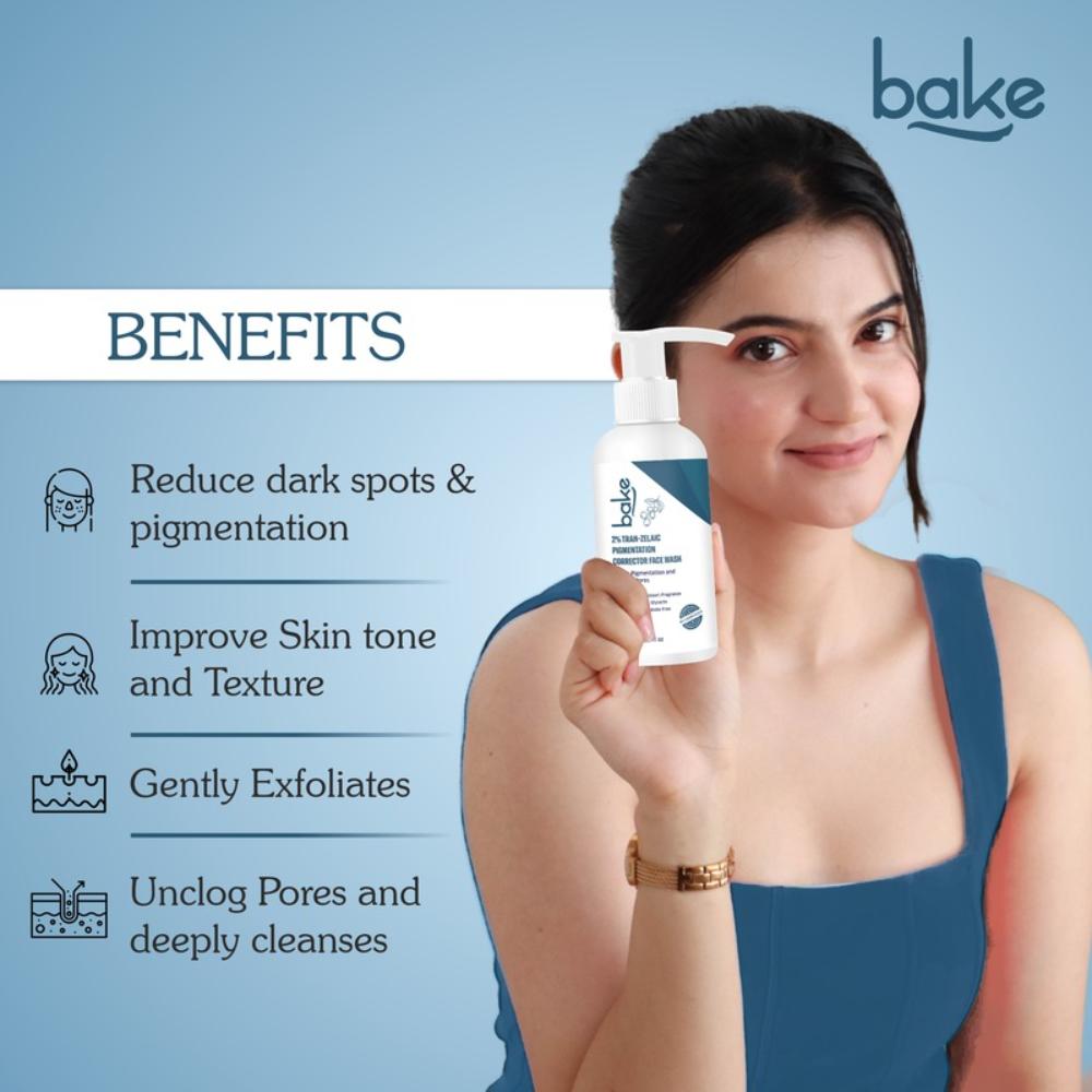 2% Tran-Zelaic Pigmentation Corrector Milky Face Wash For Pigmentation and Unclogged pores
